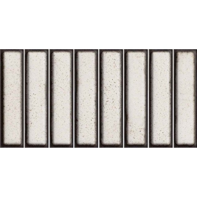 Płytka ścienna hiszpańska El Barco DOMINO BLANCO błyszcząca do fugowa