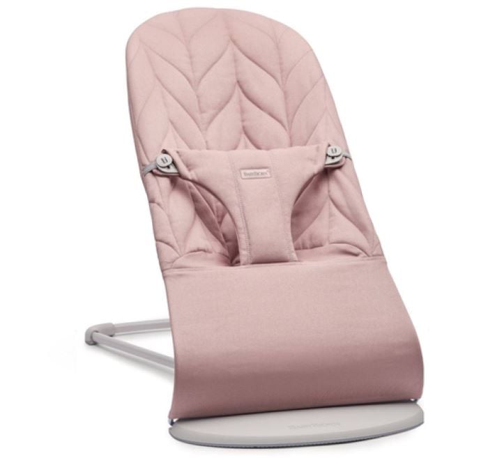 BabyBjorn Leżaczek Bliss -Woven Petal Quilit Zgaszony róż