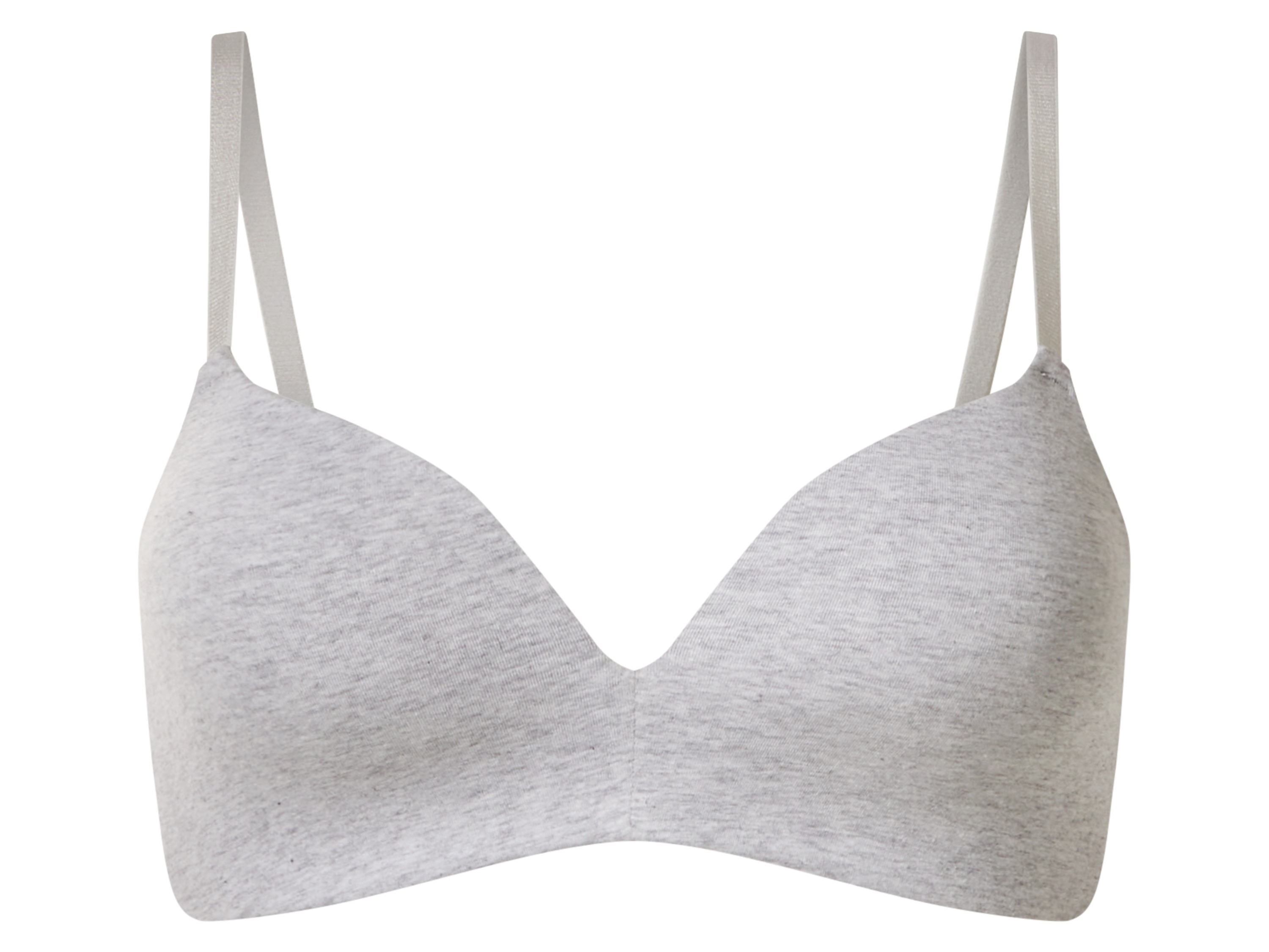 esmara Biustonosz miękki damski Jasnoszary, 75B