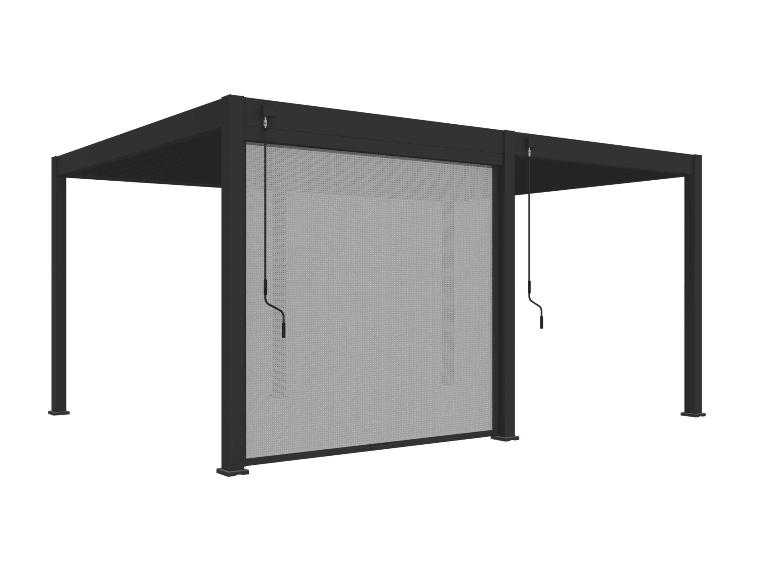 Pergoline Roleta przeciwsłoneczna do pawilonów Trumpf i Superior Antracytowy, 2,65 m