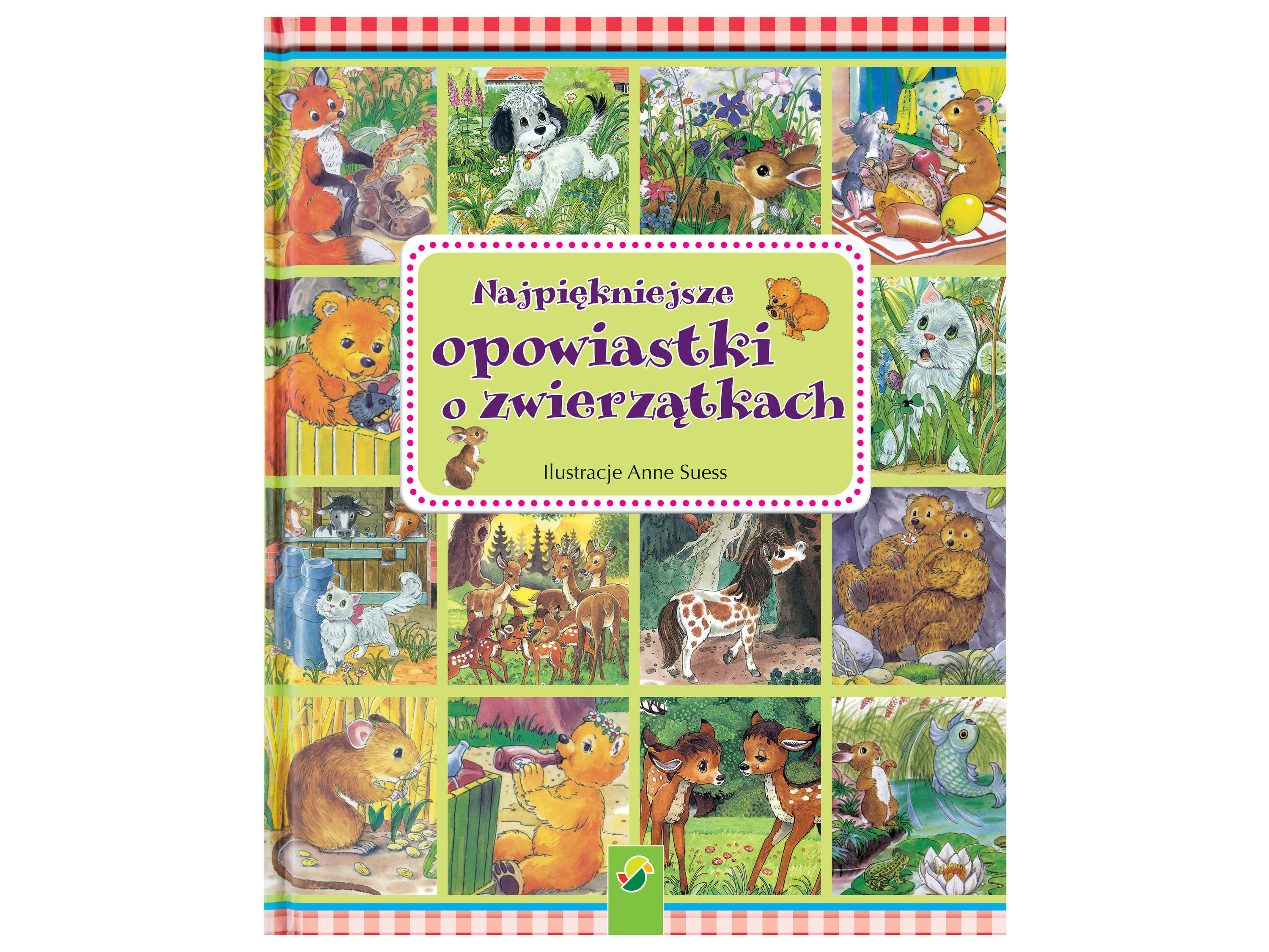 Książka z bajkami dla dzieci, 1 sztuka Opowiadanki o zwierzątkach