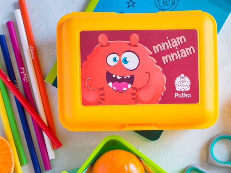 Śniadaniówka ciemnożółta - Piekarnie Cukiernie Putka