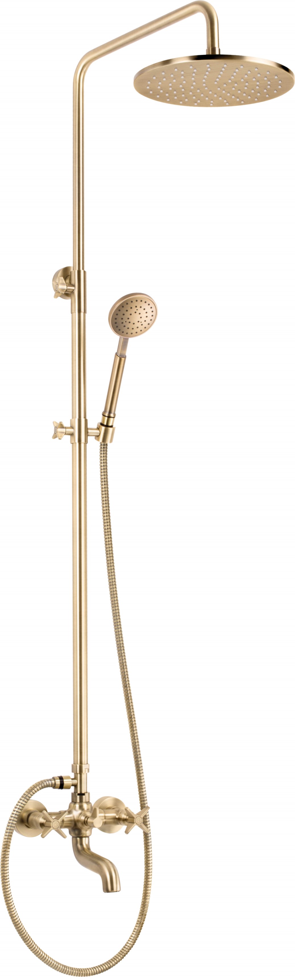 Darmowa Dostawa - Zestaw wannowo-prysznicowy ścienny Deante Temisto NACM1QT