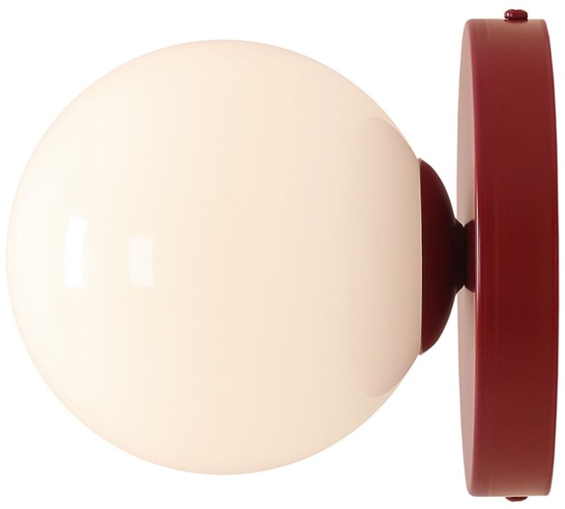 Darmowa Dostawa - Kinkiet 1x10 W czerwony Aldex Ball 1126C15S