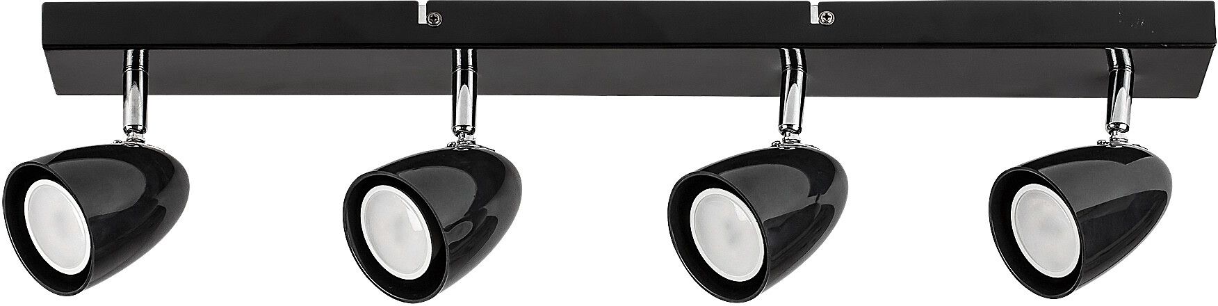 Darmowa Dostawa - Lampa podsufitowa 4x5 W czarna Rabalux Perico 73021