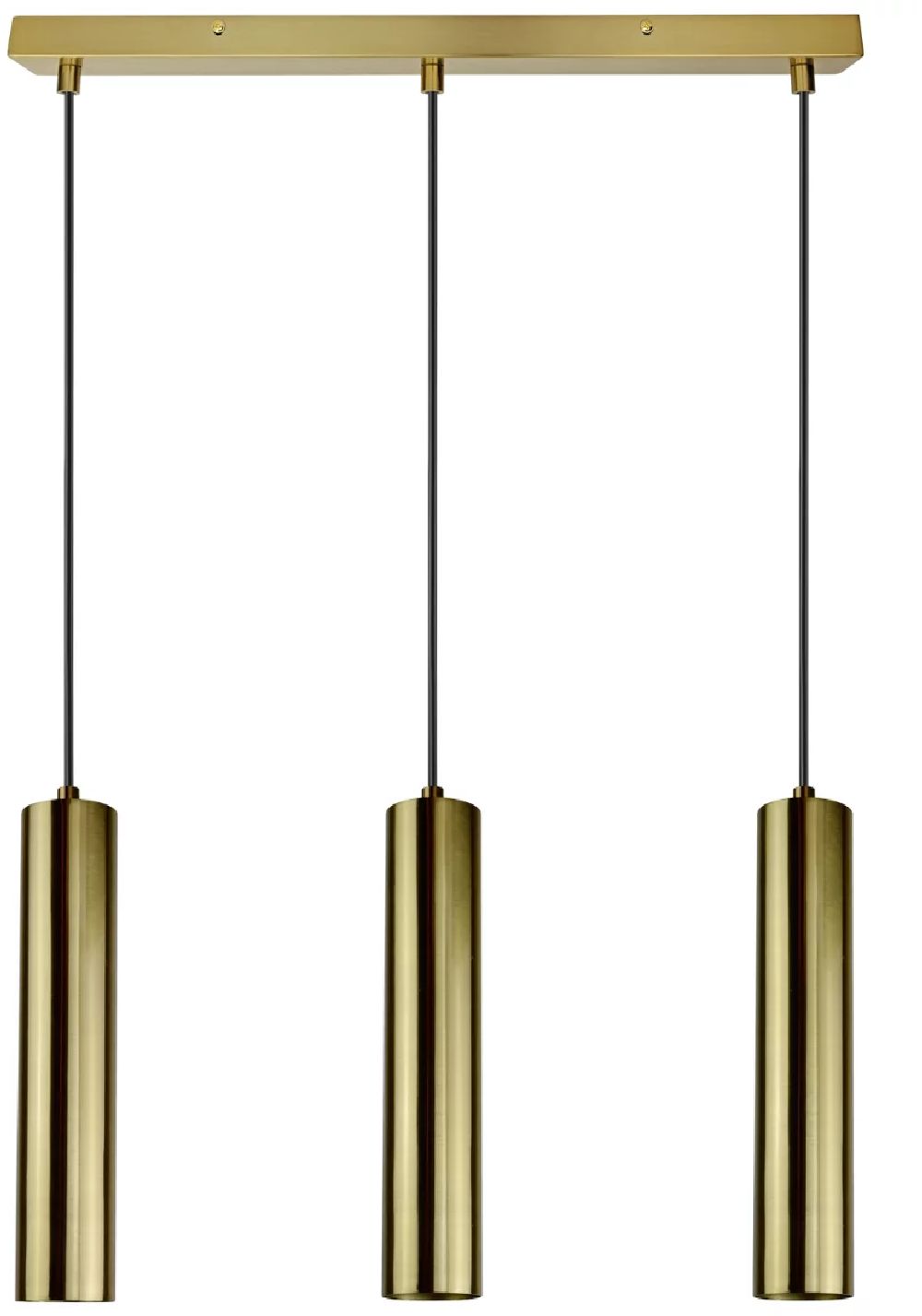 Darmowa Dostawa - Lampa wisząca 3x8 W złota Goldlux Napoli 318718