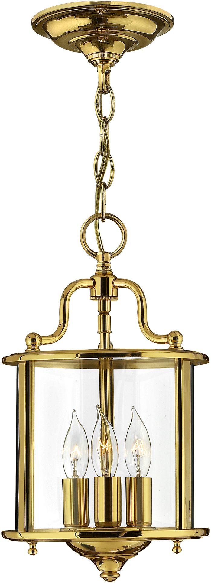 Darmowa Dostawa - Lampa wisząca 3x60 W mosiądz Elstead Lighting Gentry HKGENTRYPSPB