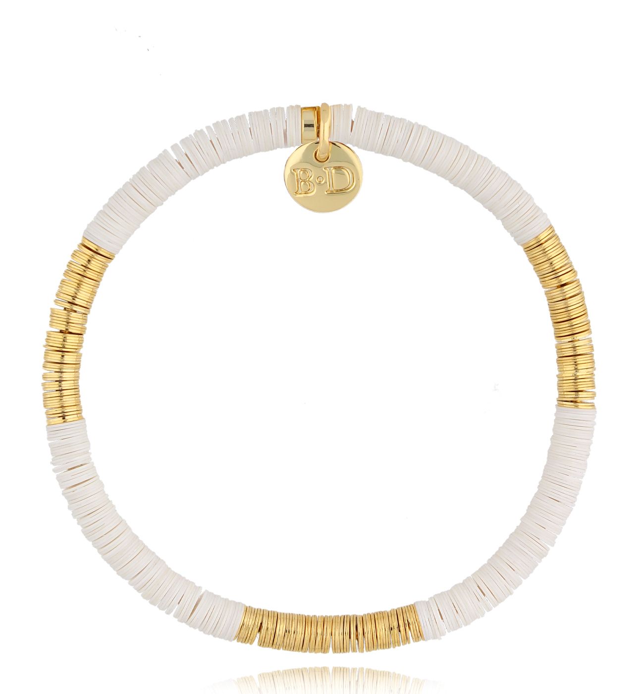 Bransoletka biała Sabah BSC1542