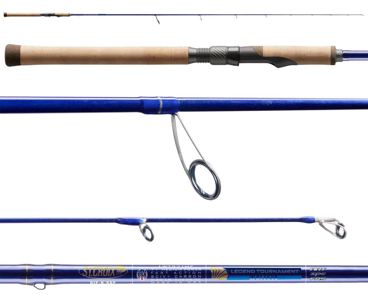 St. Croix Wędka Legend Tournament Walleye LWTS71MF 215cm 25g