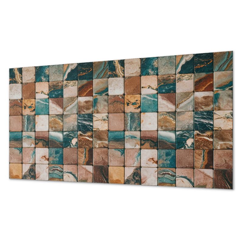 Winylowe Kafelki Samoprzylepne ArtPrintCave 40x20 cm Mozaika z kamiennymi płytkami 10 szt.