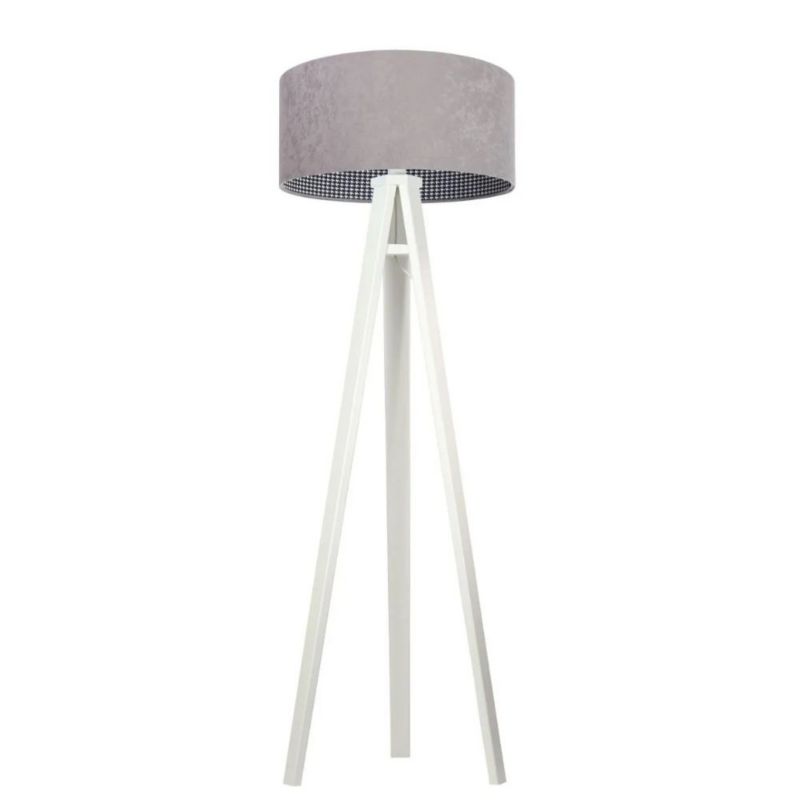 Lampa Bps Koncept stojąca HOME 40 szara/biała 1 szt