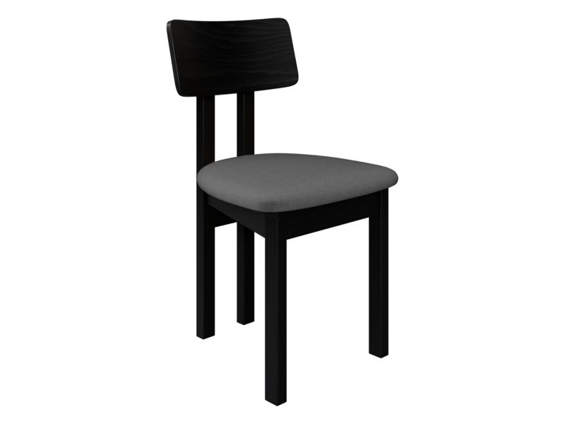 Krzesło MIRJAN 24 Divo 2 czarny + ciemnoszary 1 szt.