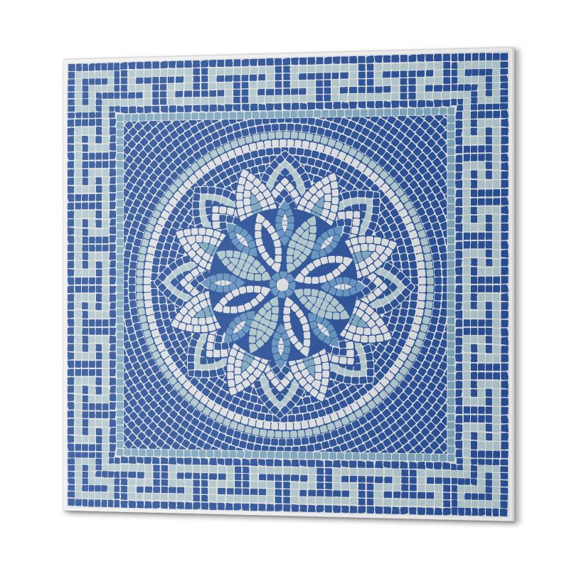 Płytki Winylowe ArtPrintCave 30x30 cm Mosaic floral pattern design 9 szt.