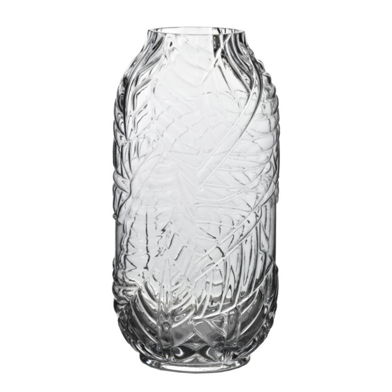 Wazon szkło SERENITE 14x8x29,5 cm transparentny 1szt