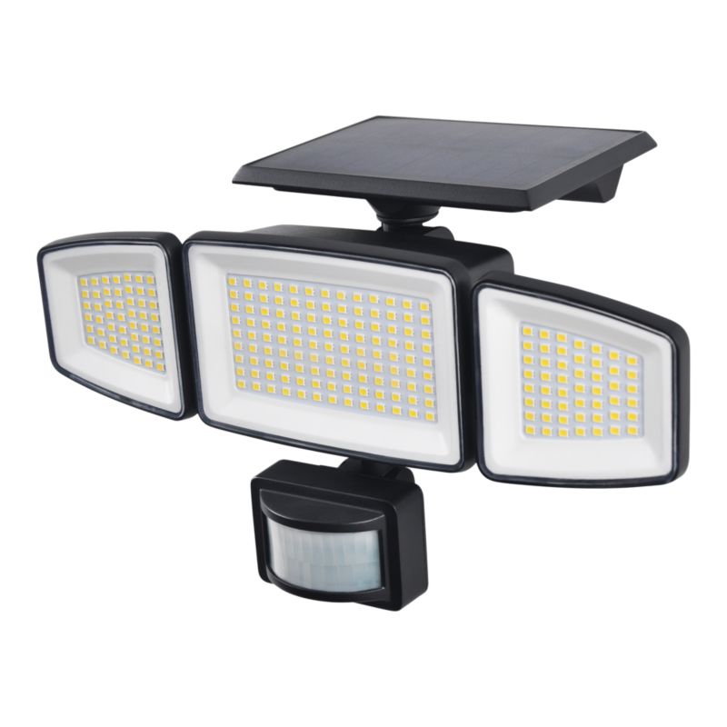 Naświetlacz solarny 5000 K IP54 czarny