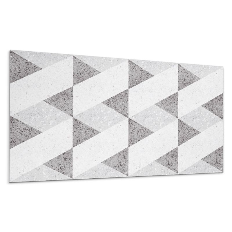 Kafelki samoprzylepne Wallfluent 40x20 cm Geometryczne zestawienia w kontrastach 10 szt.