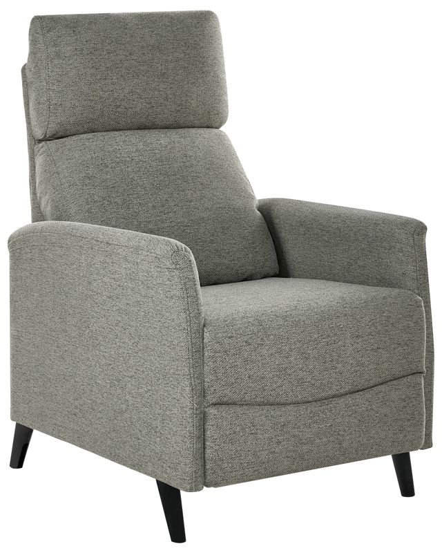 Rozkładany fotel Selvik Z wysuwanym podnóżkiem Jasnozielony 1 szt.