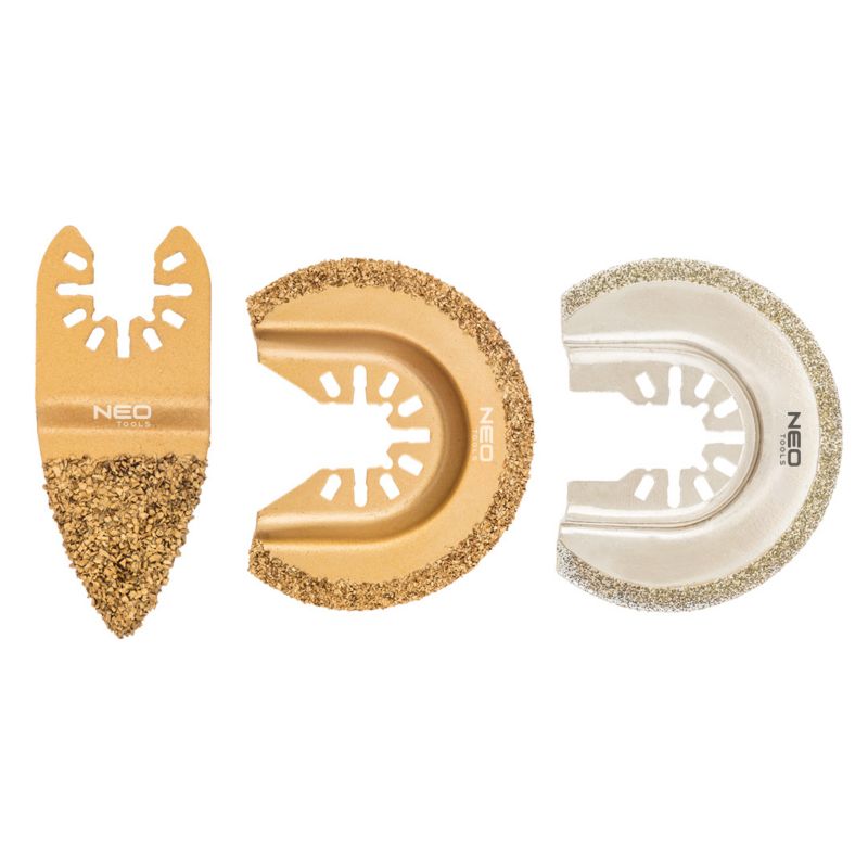 Brzeszczoty do urządzenia wielofunkcyjnego NEO TOOLS, 3 szt. 1 kpl