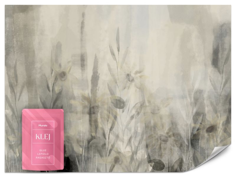 Fototapeta Muralo Kwiaty Rośliny Liście Boho 450x315 cm 1szt.