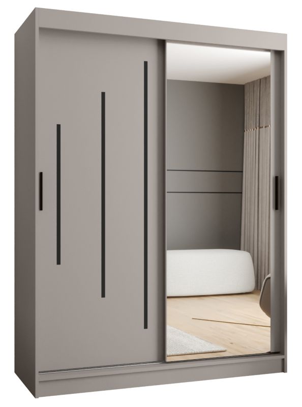 Szafa przesuwna Abiks RUBINO Y2 150 kaszmir 1szt.