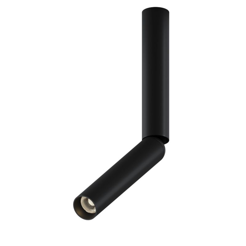 Reflektor sufitowy łamana tuba Maytoni FOCUS T czarny LED 6W 3000K 400lm IP20 - 1 szt.
