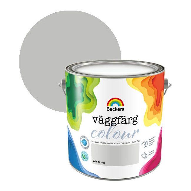 Farba lateksowa Beckers Vaggfarg Colour safe space 2,5 l