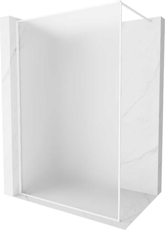 Ścianka prysznicowa walk-in Mexen Kioto-F biały 140x202 cm 800-140-104-20-30 1 szt.