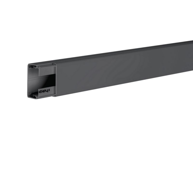 Kanał elektroinstalacyjny HAGER PVC 2 metry 30/45mm, tehalit.LF czarny 1 szt.