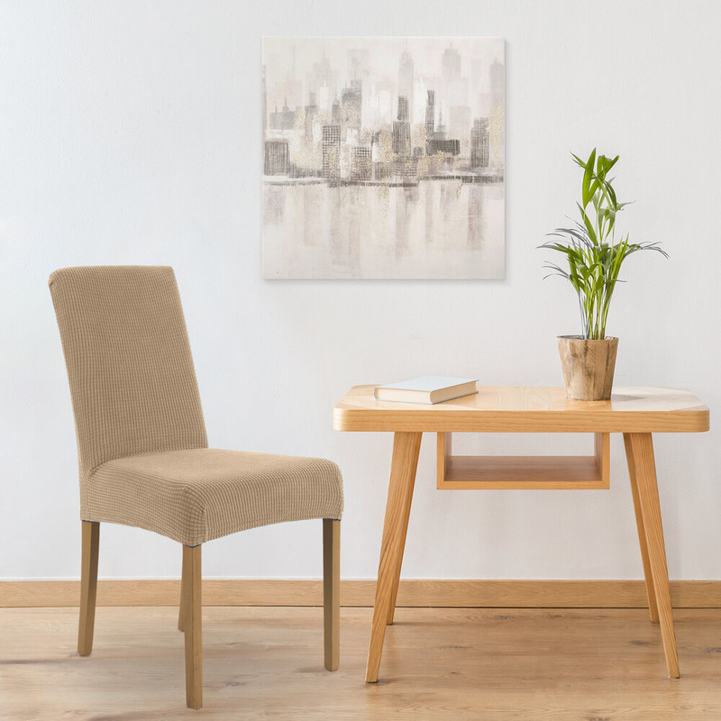 Wodoodporny pokrowiec na krzesło 35x30x55 cm beżowy LUNEO