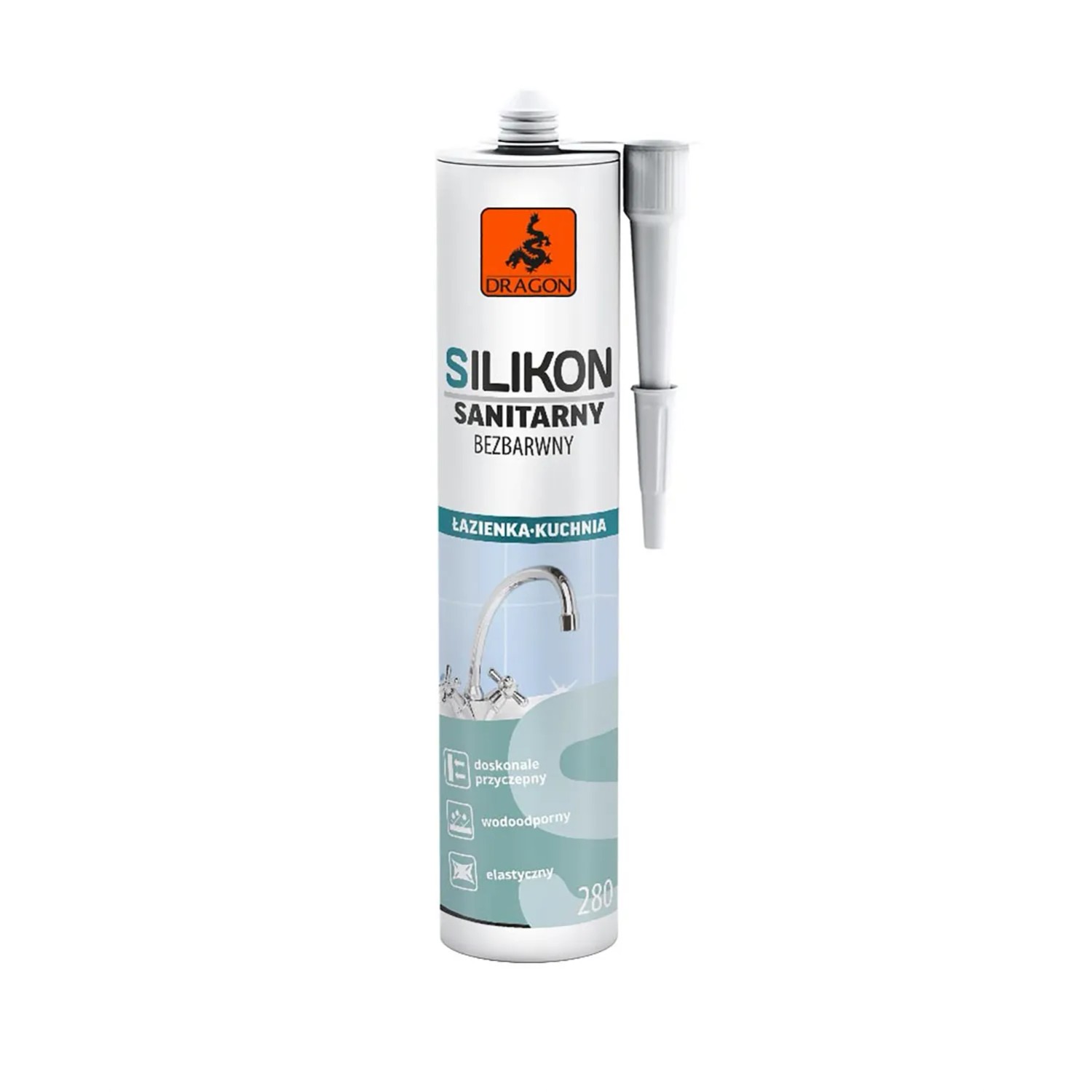Dragon Silikon sanitarny bezbarwny 280 ml