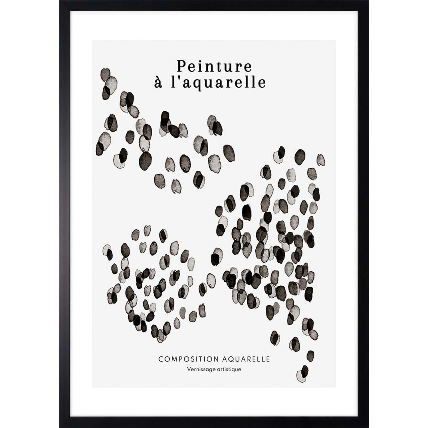 ARS LONGA Obraz MINIMAL DOTS 53 x 73 cm