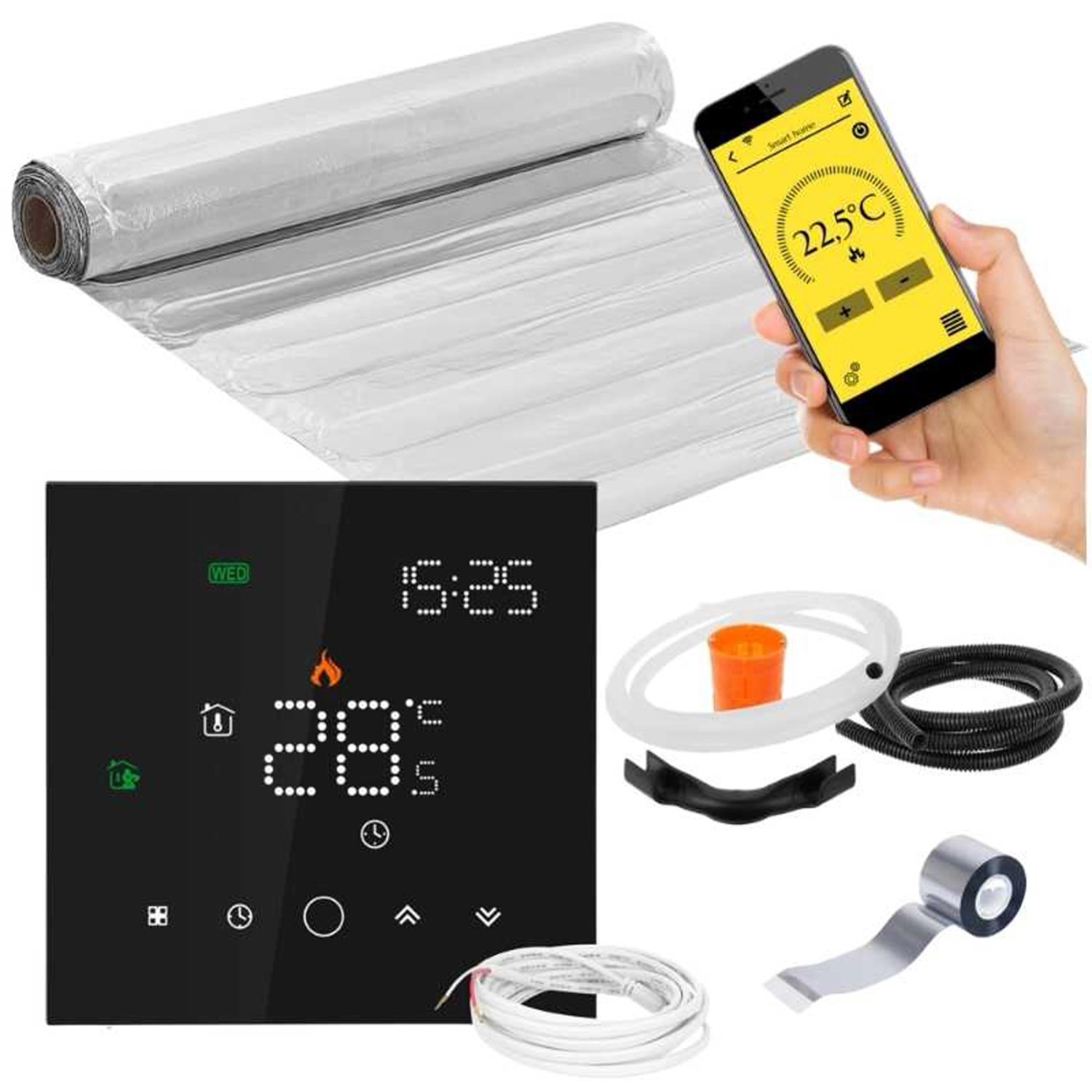 Mission Air Zestaw pod panele Mal 160 +Leo Black 3m2