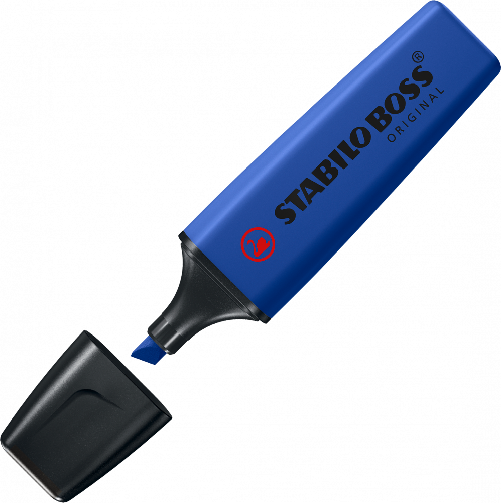 Zakreślacz Stabilo Boss Original NatureCOLORS Wildflowers, ścięta, ultramaryna