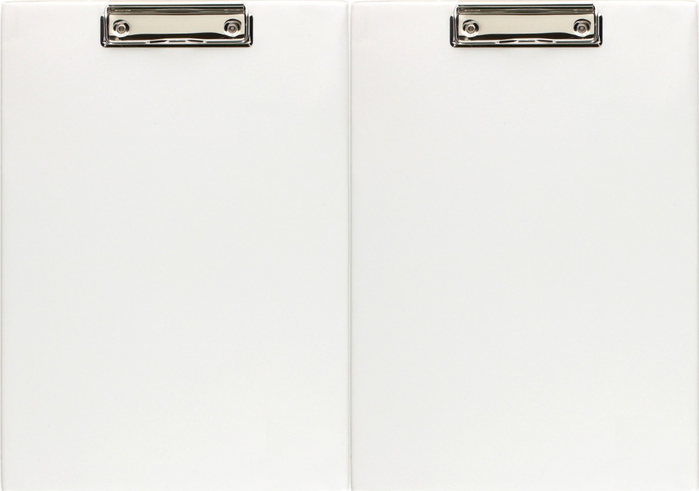 2x Clipboard Biurfol, A4, biały