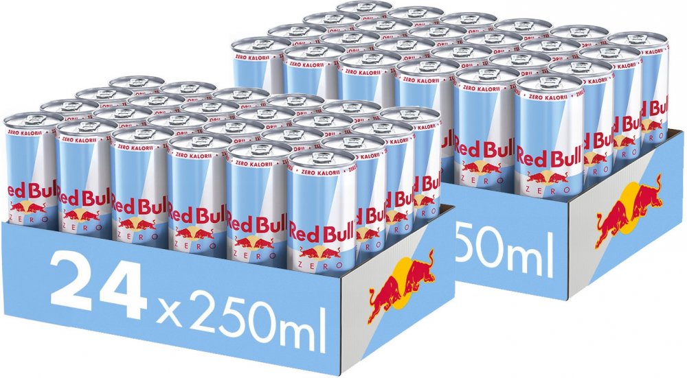 48x Napój energetyczny Red Bull, bez cukru, 250ml