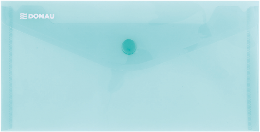 Teczka kopertowa Donau, DL, na zatrzask, zielony