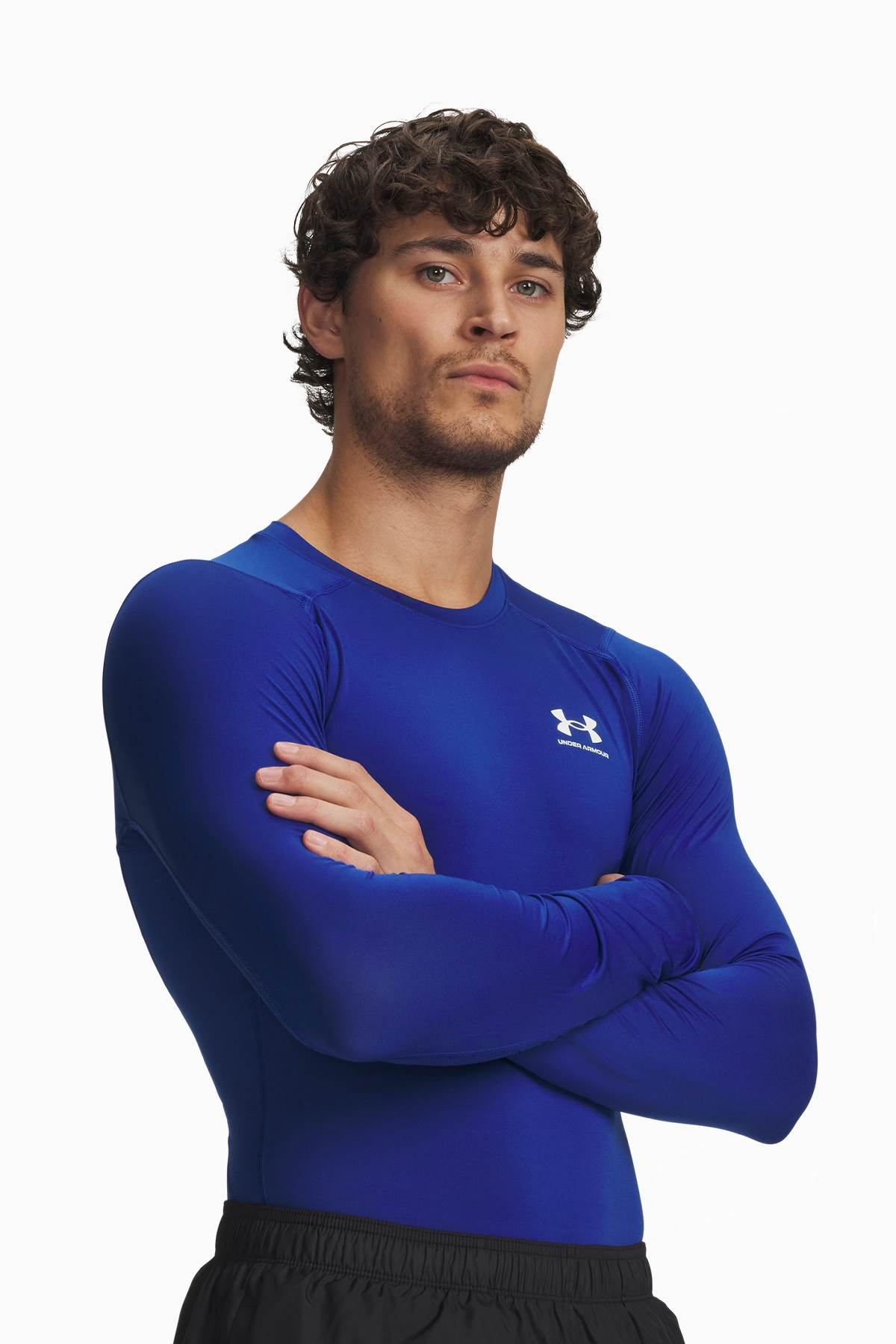 Koszulka Termoaktywna Under Armour HeatGear LS - Niebieski