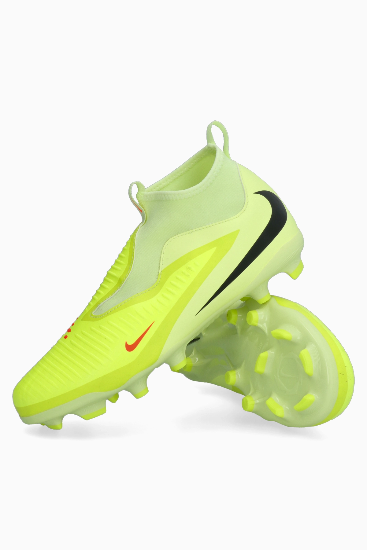 Korki Nike Phantom 6 High Academy FG/MG Junior - Żółty