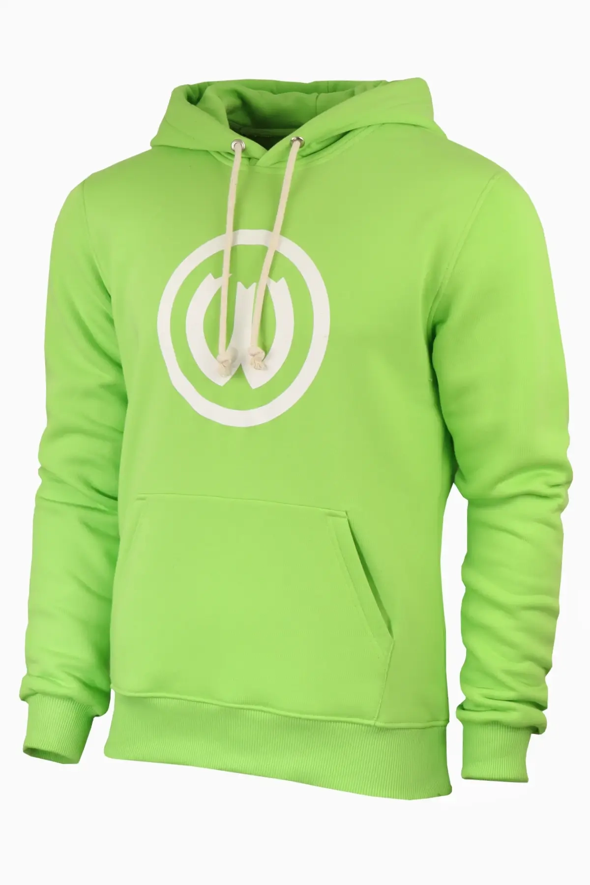 Bluza z kapturem Warta Poznań 23/24 - Limonkowy