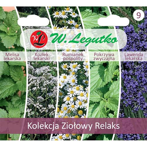 1 kus, Kolekce Bylinná relaxace, 5 odrůd - : Monžstvo balíkov: 1 kus