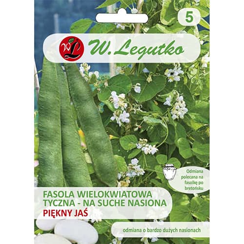 1 szt, Prunkbohne Piękny Jaś - Samen: Ilość w opakowaniu: 40 g