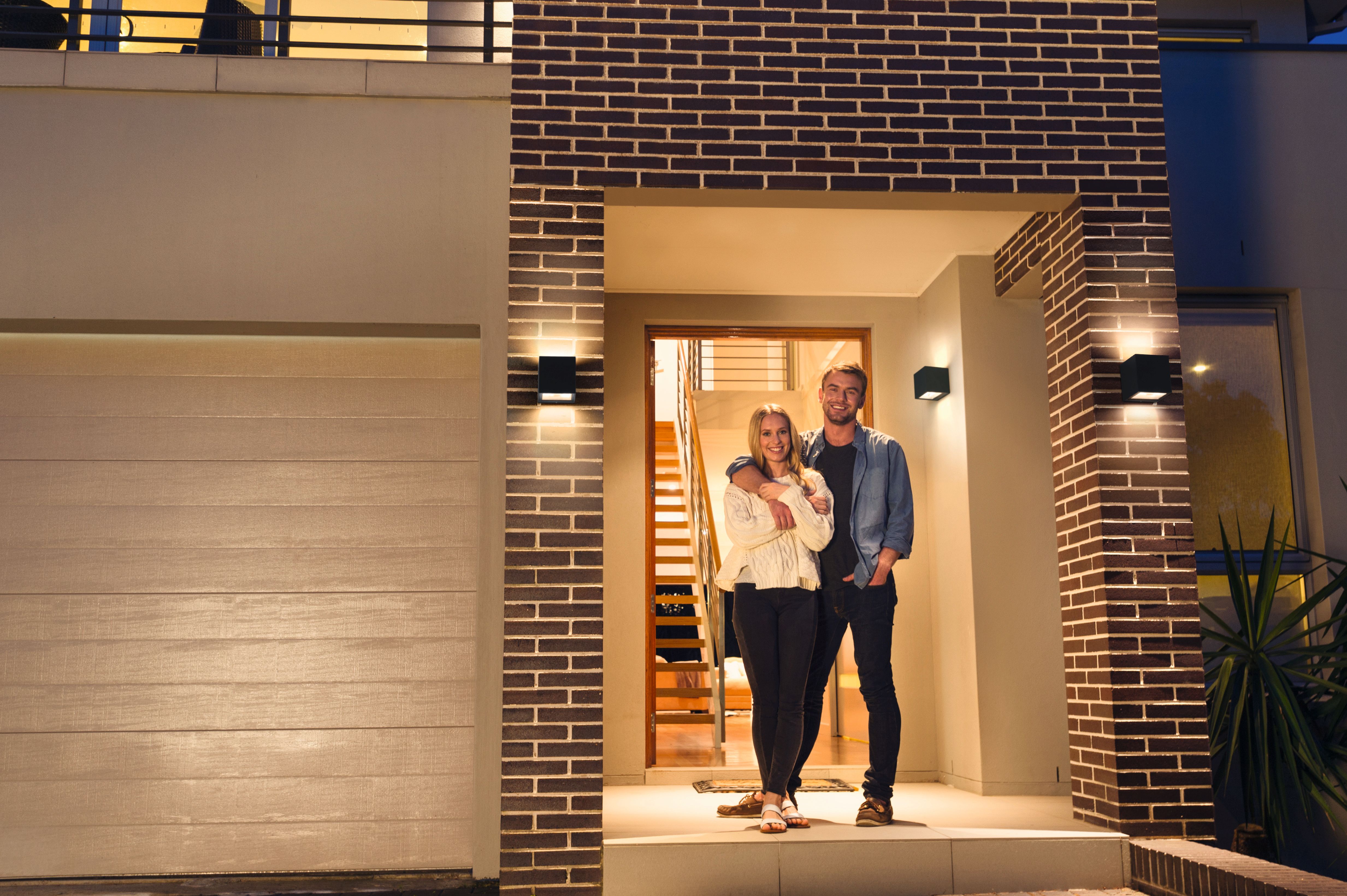 Osram Smart+ WiFi Outdoor Brick kinkiet zewnętrzny 1x14 W szary