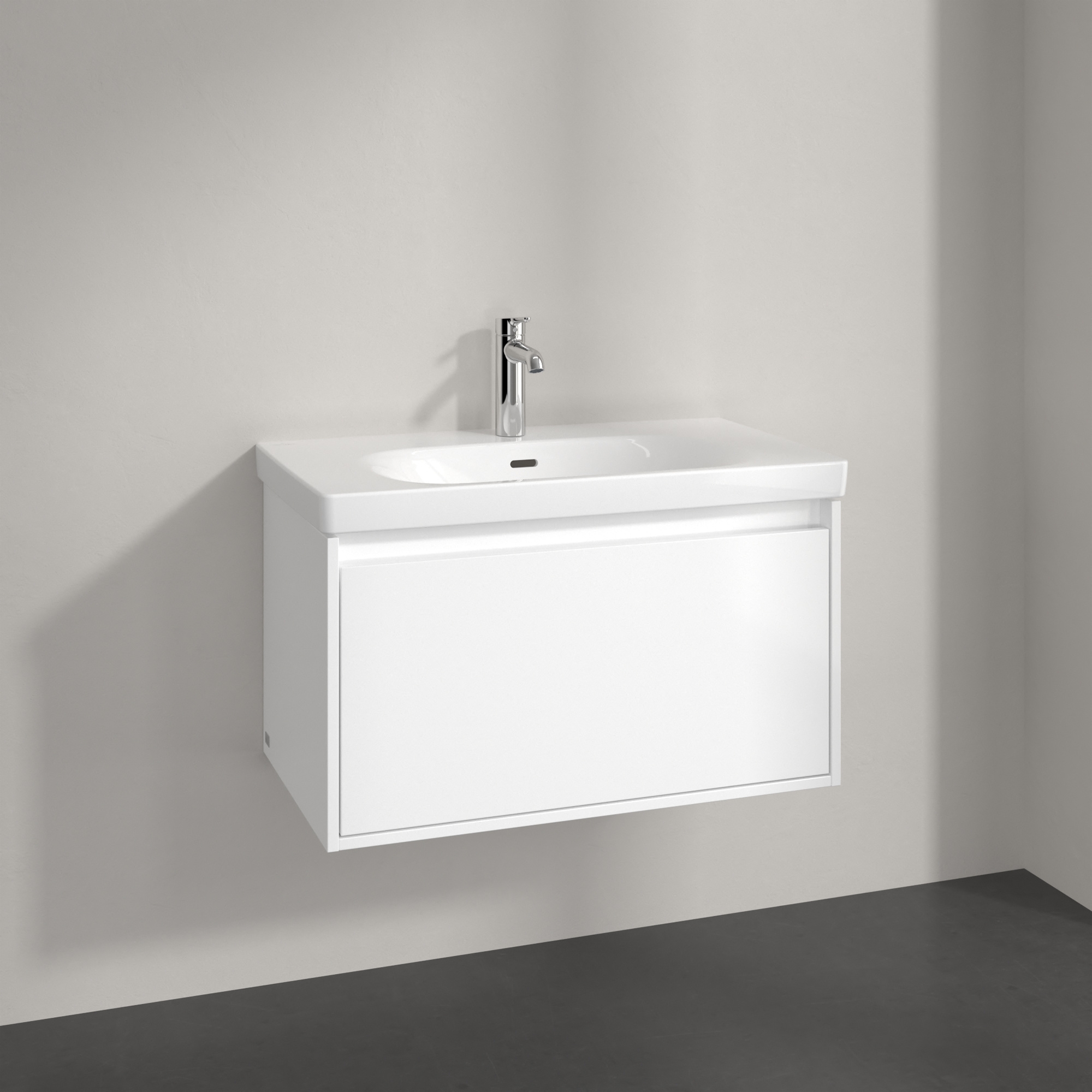 Villeroy & Boch Skyla szafka 77,2x43,9x43,6 cm podumywalkowa wisząca Brilliant White C78600VE