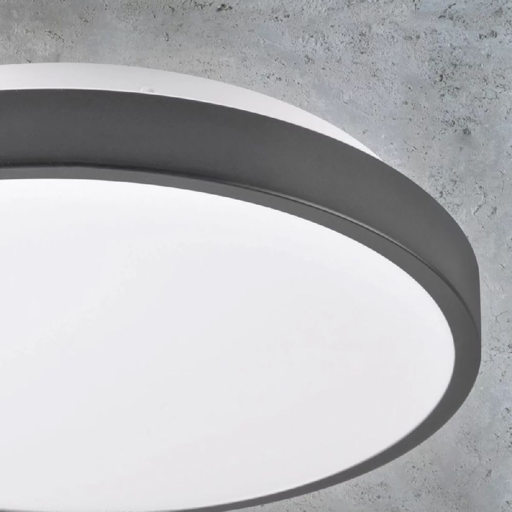 Goldlux Kern plafon 1x24 W czarny 314925