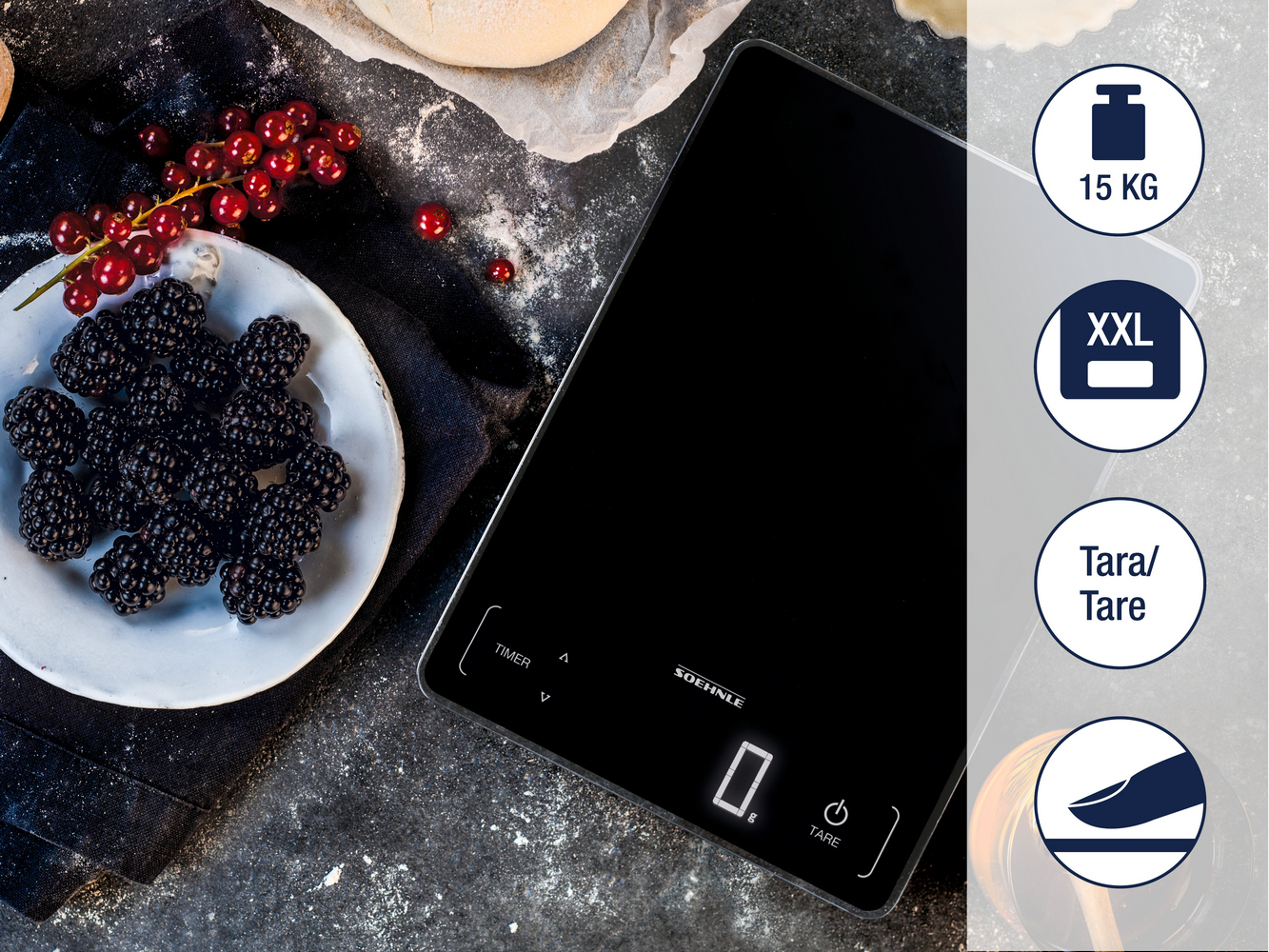 Soehnle Page Profi 100 waga kuchenna 61506 - Wysyłka w 24h