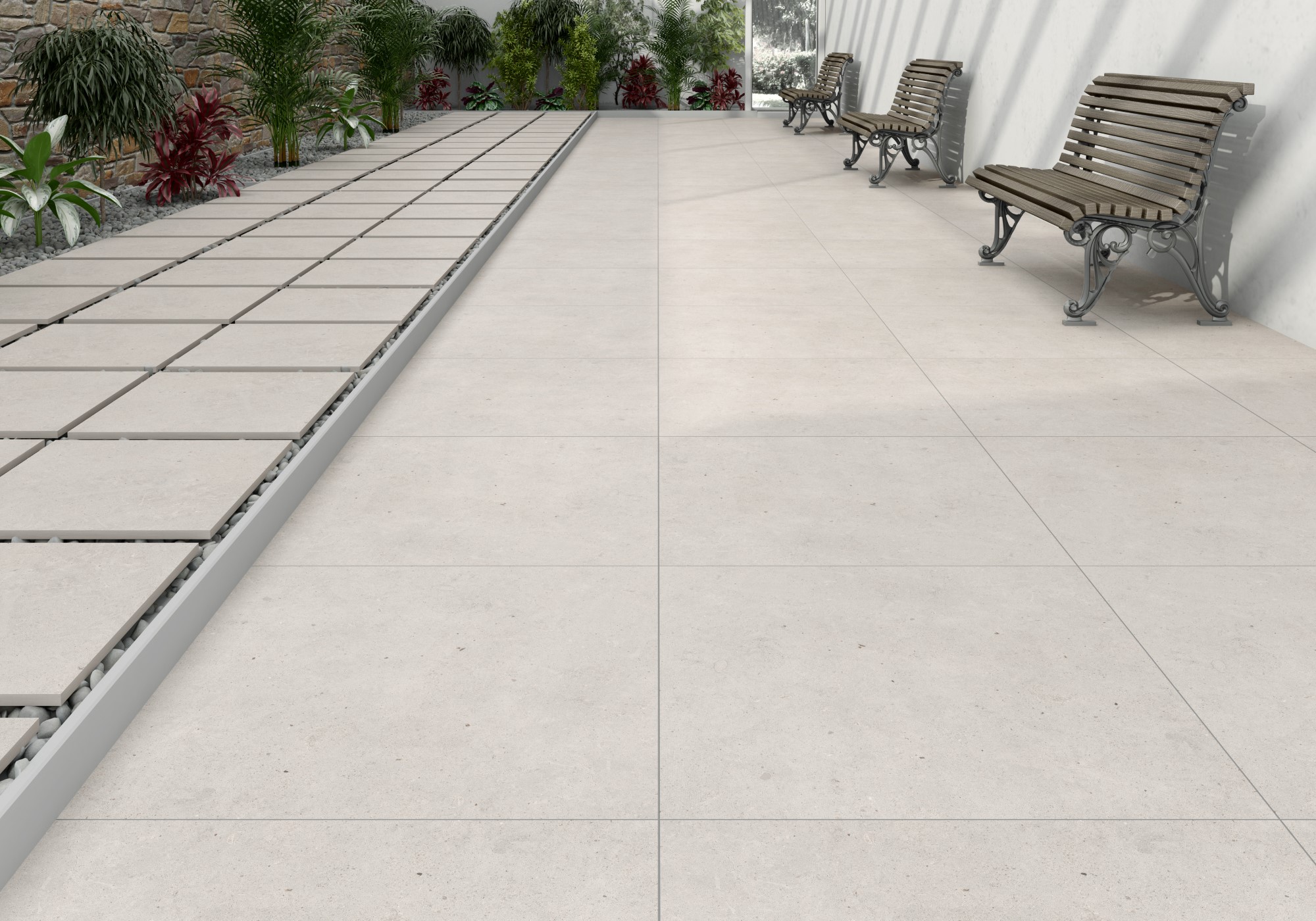 Mykonos Atrio Crema płytka ścienno-podłogowa 60x60 cm