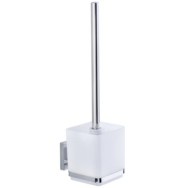Wenko VL Quadro szczotka toaletowa wisząca srebrny 22695100 - Wysyłka w 24h