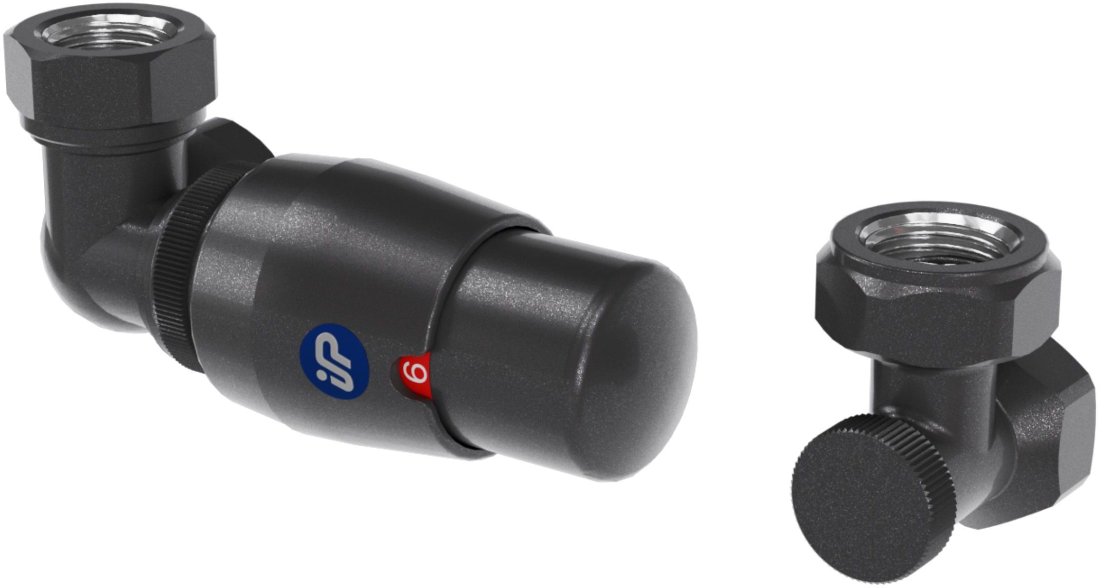 Instal Projekt Z14 zestaw termostatyczny osiowy lewy grafit 612100168VTC12