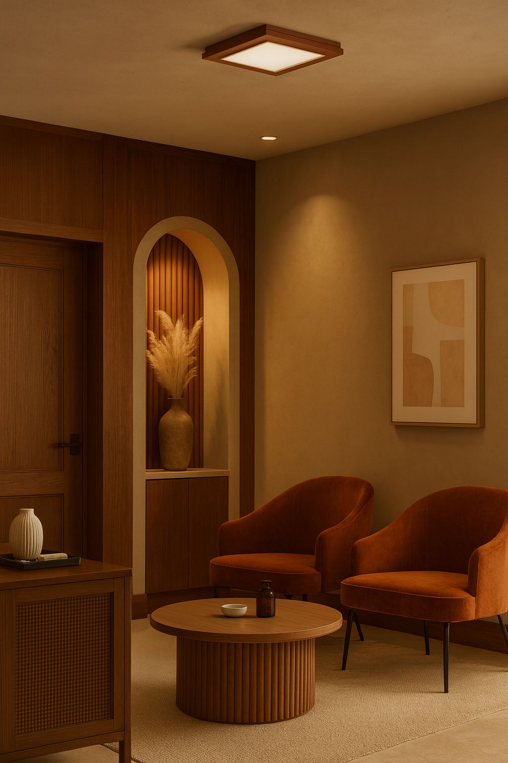 Argon Tabor plafon 4x15 W terakota 1872