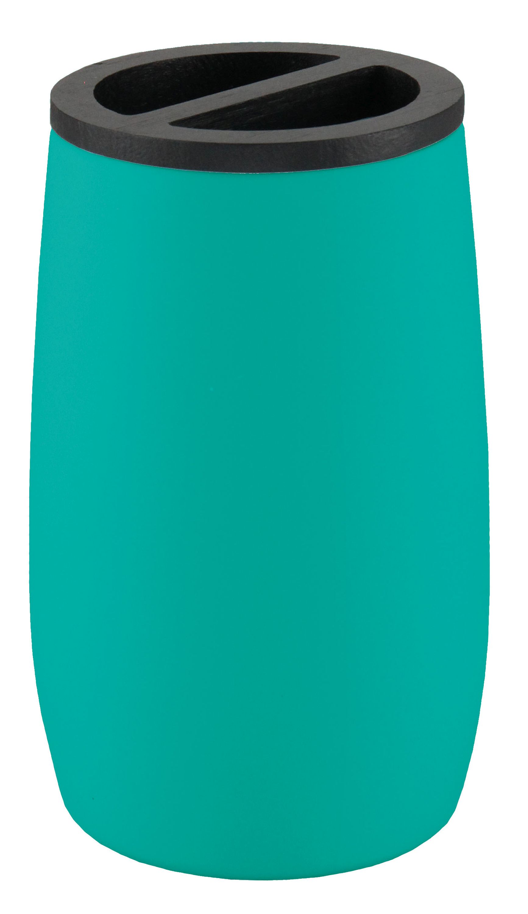 Kleine Wolke Daily kubek na szczoteczki turkusowy/czarny 8677672851